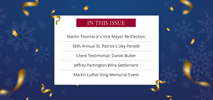 Winter 2022 Newsletter - Table of Contents